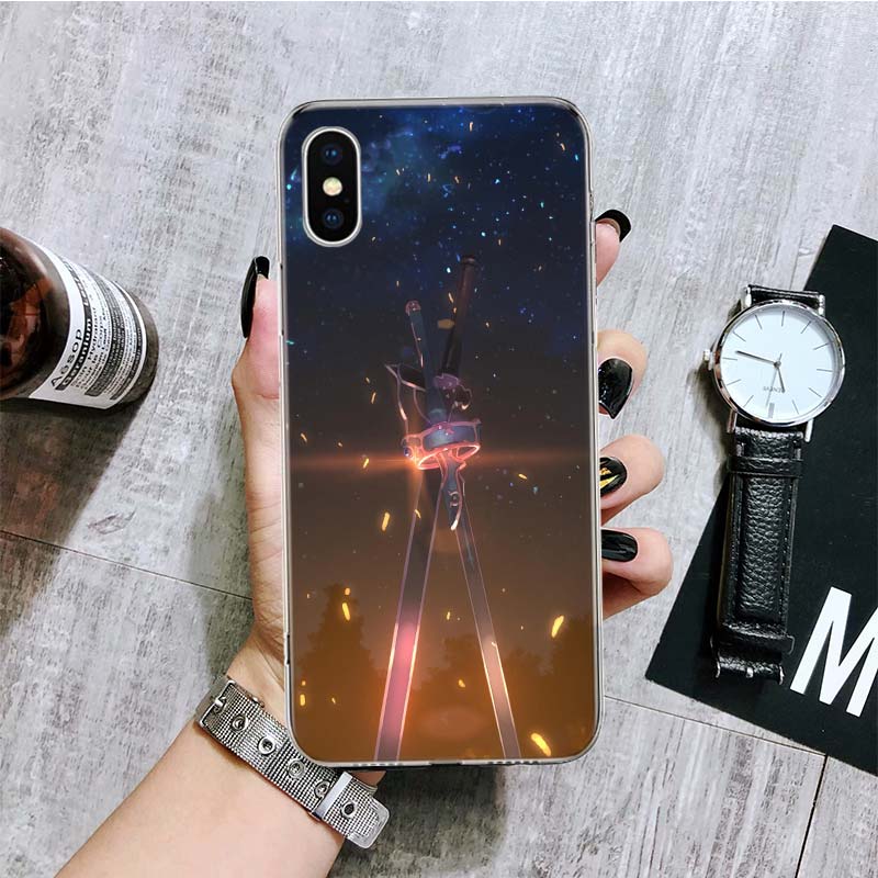 

Чехол для телефона Sword Art Online Кирито Асуна Для iPhone 17 Air 16 15 Plus 11 14 Pro Max 13 Mini 12 7 8 + SE Узор Арт Индивидуальный C iPhone 15