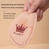 Women Forefoot Pad Pain Relief Insert Half Size Insoles Non-slip Cushion Shoe Breathable Sweat Absorbing Foot Pads for Shoes