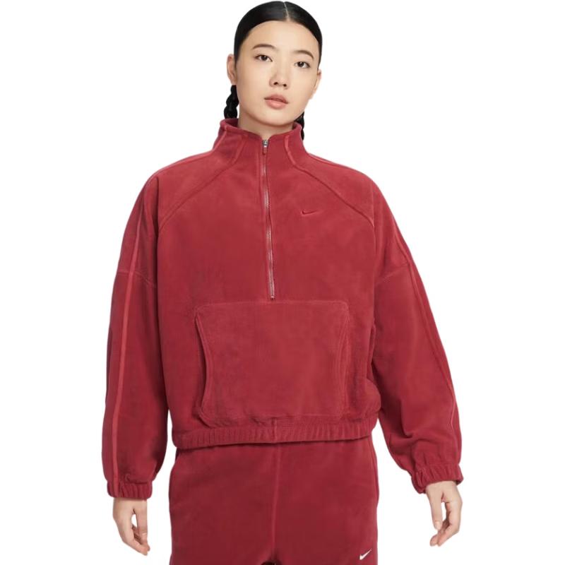 Nike Women s Stand-Collar Knit Pullover L