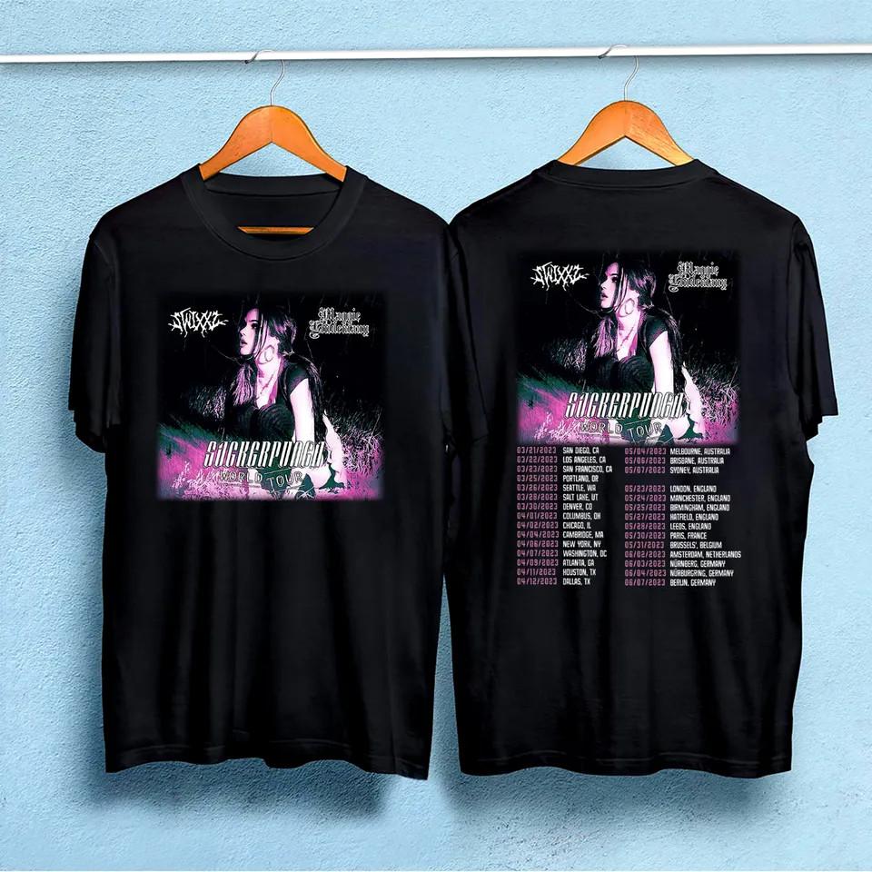 VTG Maggie Lindemann SUCKERPUNCH Tour Men and Women Cotton Shirt VA244 L