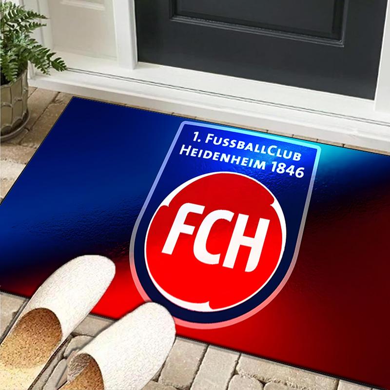 1 Stück Teppich Heidenheim Wappen Teppich, Stuhlmatte, Läufer für Büro Schlafzimmer Wohnzimmer Schlafzimmer, Fußmatten-Dekor Weihnachts-Fächer-Geschenke