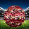 Mighty Morphin Power Rangers Print Size 5 Soccer Ball, PU Wear Resistant Football for Match Training and Daily Practice, Birthday Gift for Soccer Fans