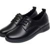 Casual super soft non-slip shoes autumn women's flat bottom shallow mouth single shoes women's small leather shoes