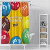 Chocolate Cartoon Shower Curtain Waterproof Polyester Fabric Paint Bath Curtains Home Bathroom Decor Curtain With Hook