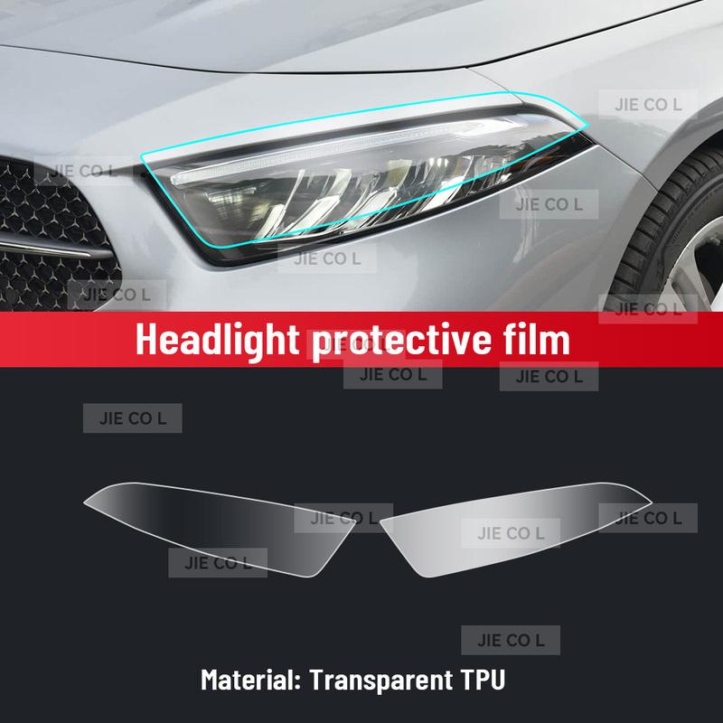 Für Mercedes Benz AMG A35 A45 2024 2025 Auto Mittelkonsole Medien Armaturenbrett Navigation TPU Kratzfester Schutzfolie Innenraumfolie