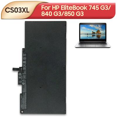 Wiederaufladbarer Lithium-Akku für HP EliteBook 745 G3/ 840 G3/850 G3 CS03XL Laptop-Akku 3910mAh