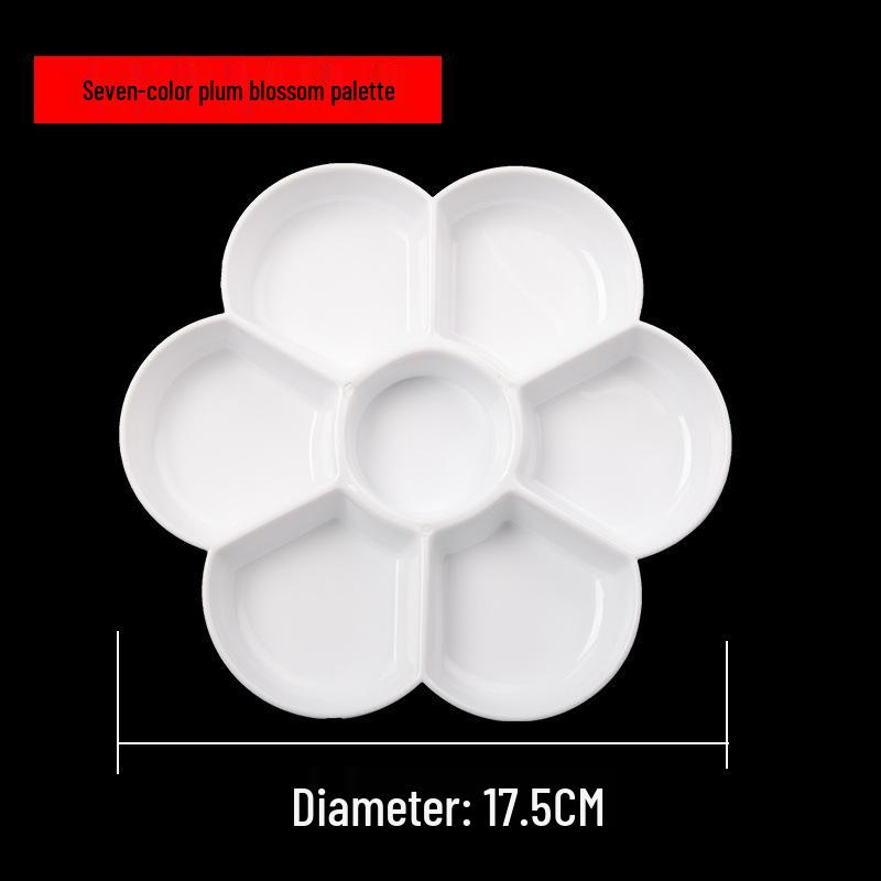 Plum Blossom Children's Art Painting Palette