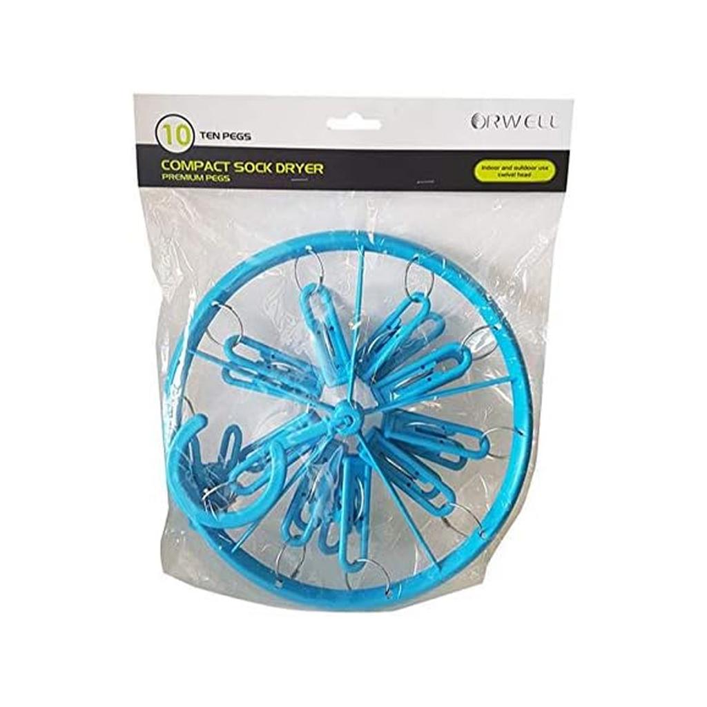 Orwell Compact Sock Dryer 10 Peg