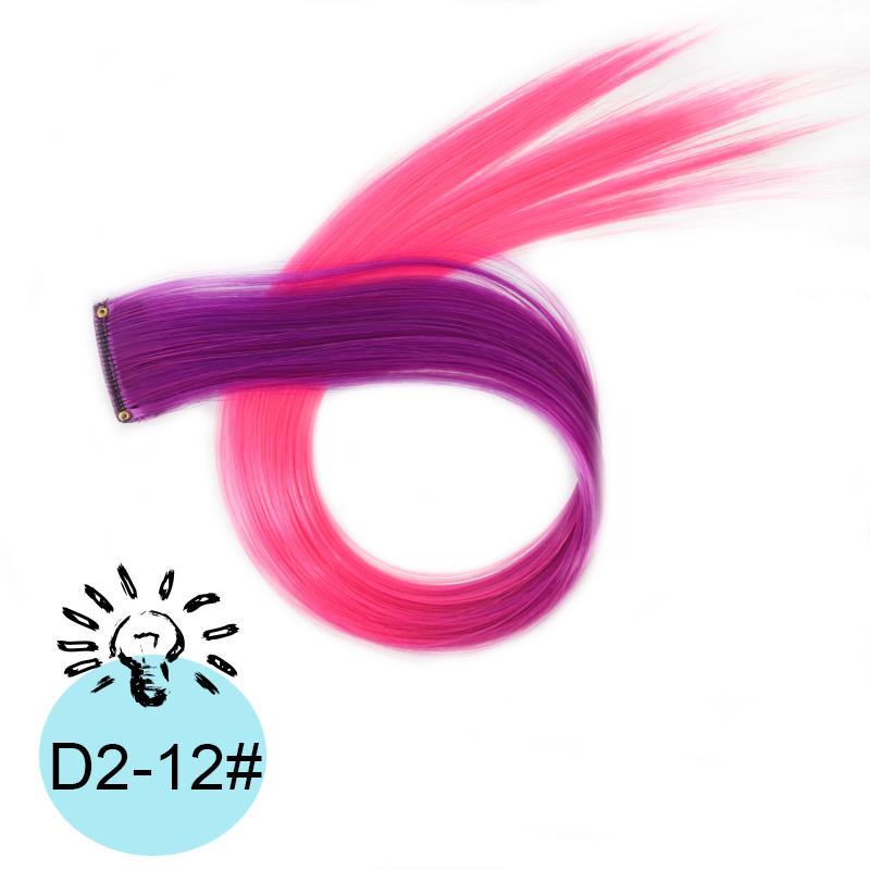 

Одна карта градиент висячие ушки краска трехцветный накладной парик BB клипса цветной парик женский синтетический парик для использования на музыкальном фестивале Хэллоуин вечеринка