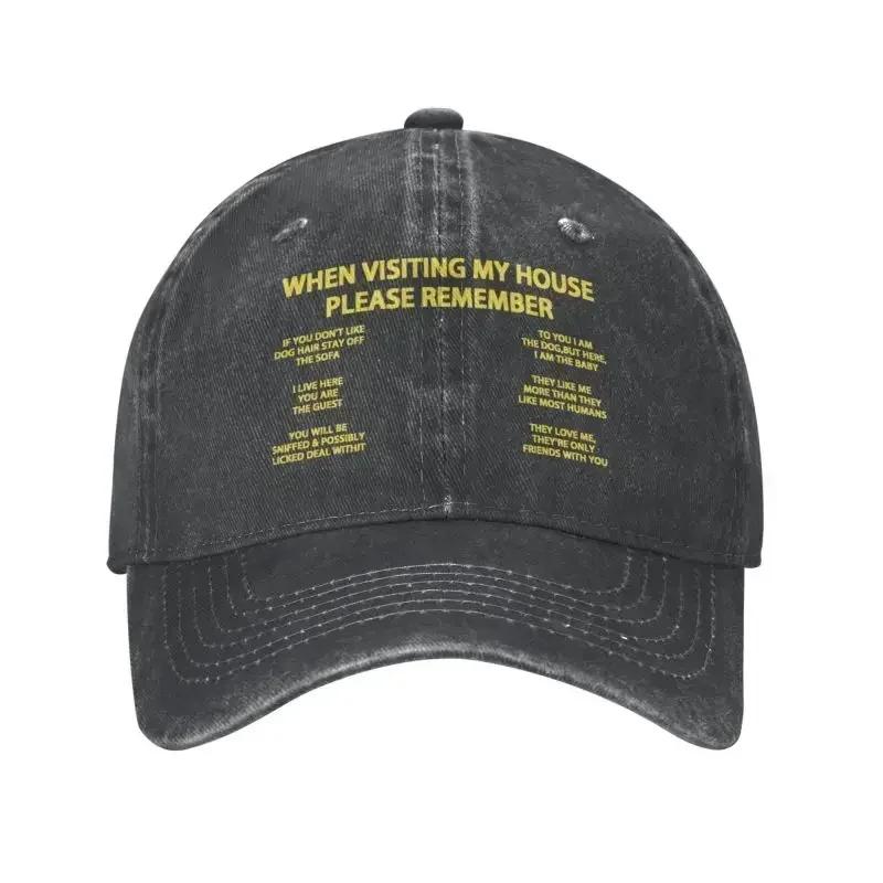 Classic Unisex Cotton Shih Tzu Dog Baseball Cap Adult Adjustable Dad Hat Women Unisex Sun Protection