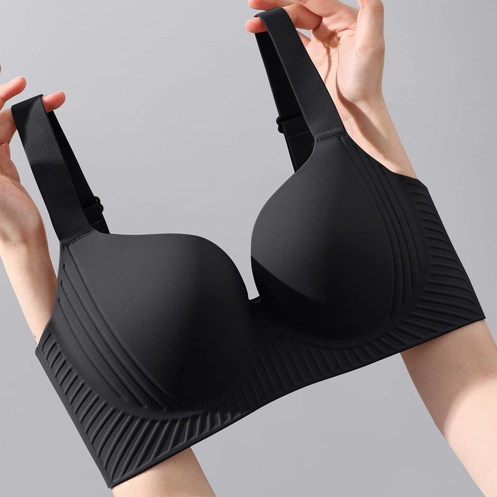 Adjustable Large-breasted and Small-breasted Underwear, Women's Secondary Breasts, Anti-sagging Upper Support, Seamless Summer Thin Bra Cover