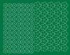 Sticker For Bike Helmet Flowers Little Flowers 112 Pcs Matte Green