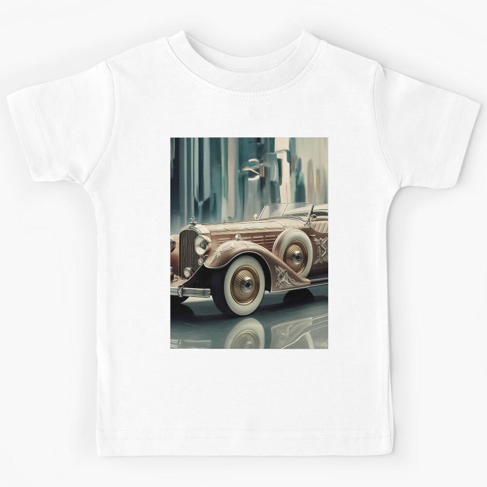 ART DECO STYLE CAR Kids T-Shirt 140