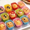 12 Peças de Forminhas de Silicone para Muffin Reutilizáveis Antiaderentes para Cupcake