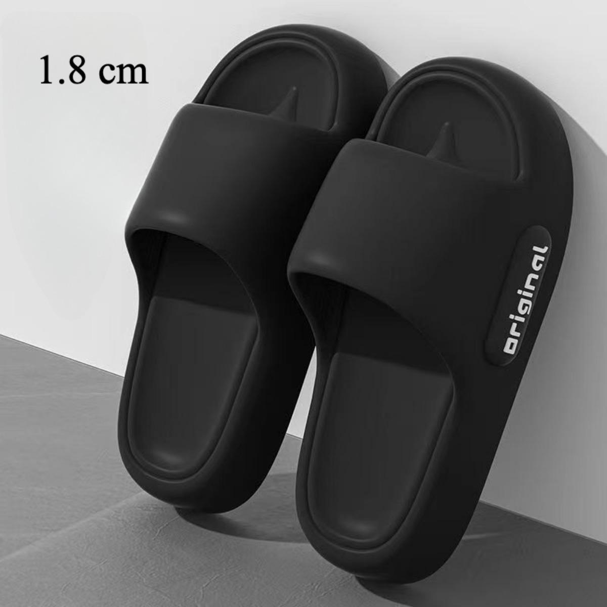 

Тапочки на толстой подошве для домашней ванной комнаты, противоскользящие для душа, парные тапочки, женские летние 42-43