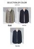 Autumn 2025 Men's Iron-Free Lapel Windbreaker Jacket for Middle-Aged & Elderly - Casual, Versatile, Buttoned Coat