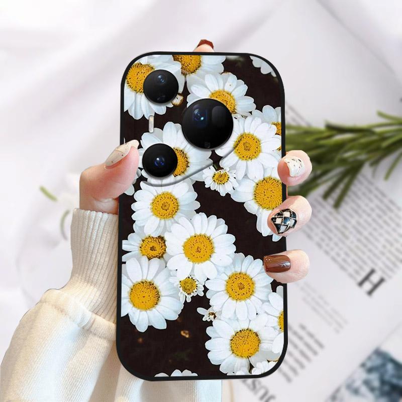 Phone Case For Huawei Pura 80 Ultra Pretty Stylish Painting Soft TPU Silicone Shockproof Cover For Huawei Pura80Ultra Fundas