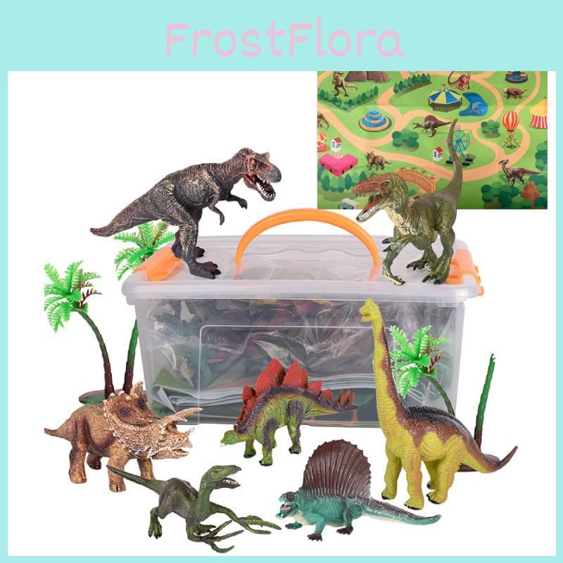 Großes Dinosaurier-Spielzeug Realistisches Tyrannosaurus Rex Modell Für Kinder Kunststoffmaterial