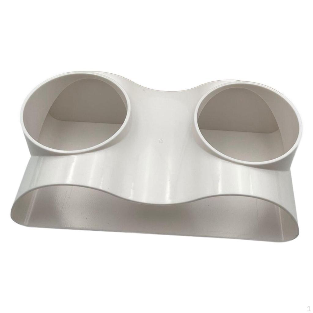 Aquarium Underwater Tunnel Fish Tube Decorative Shrimps Hideout Landscaping Double Holes Tank