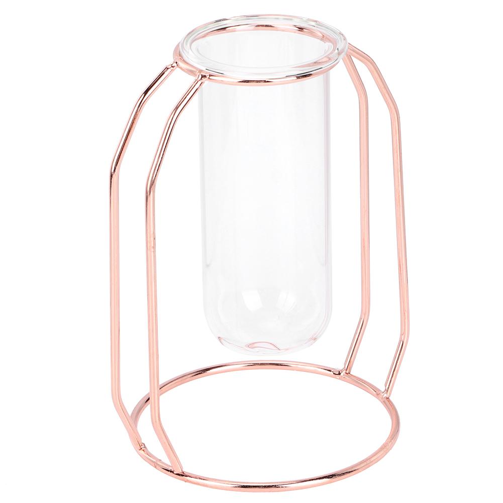 Transparent Hydroponic Plant Vases Flower Pot Tabletop Home Decorations