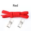 No Tie Shoe Laces Flat Metal Buckle Elastic Shoelaces Casual Shoes for Men and Women Lazy Shoelace Rubber Band Shoestring