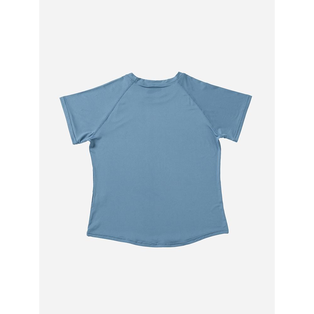 

Daiso [women] Loose Fit Short SLeeve L bLue