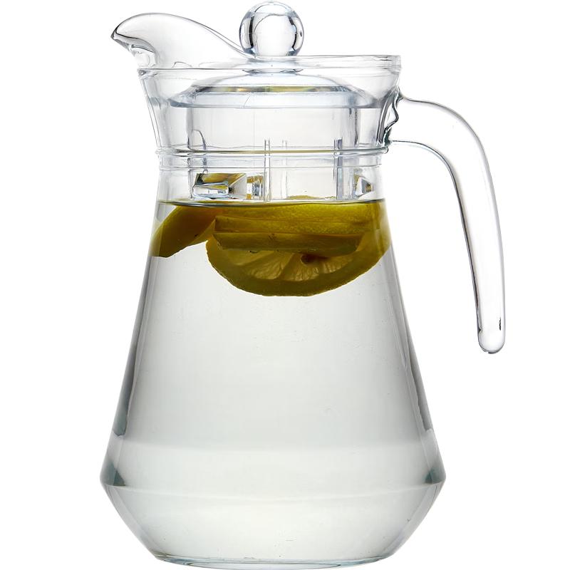 Green Apple Glass Cold Water Pitcher