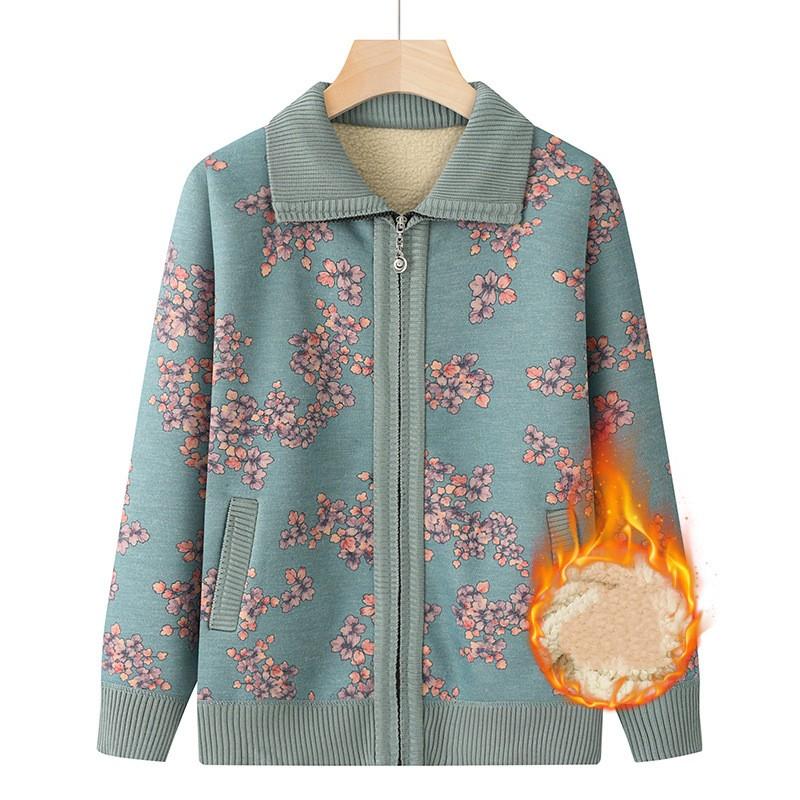 

Женские осенне-зимние свитера больших размеров, вязаные кардиганы, пальто, материнская теплая вязаная одежда 4XL светло-синий