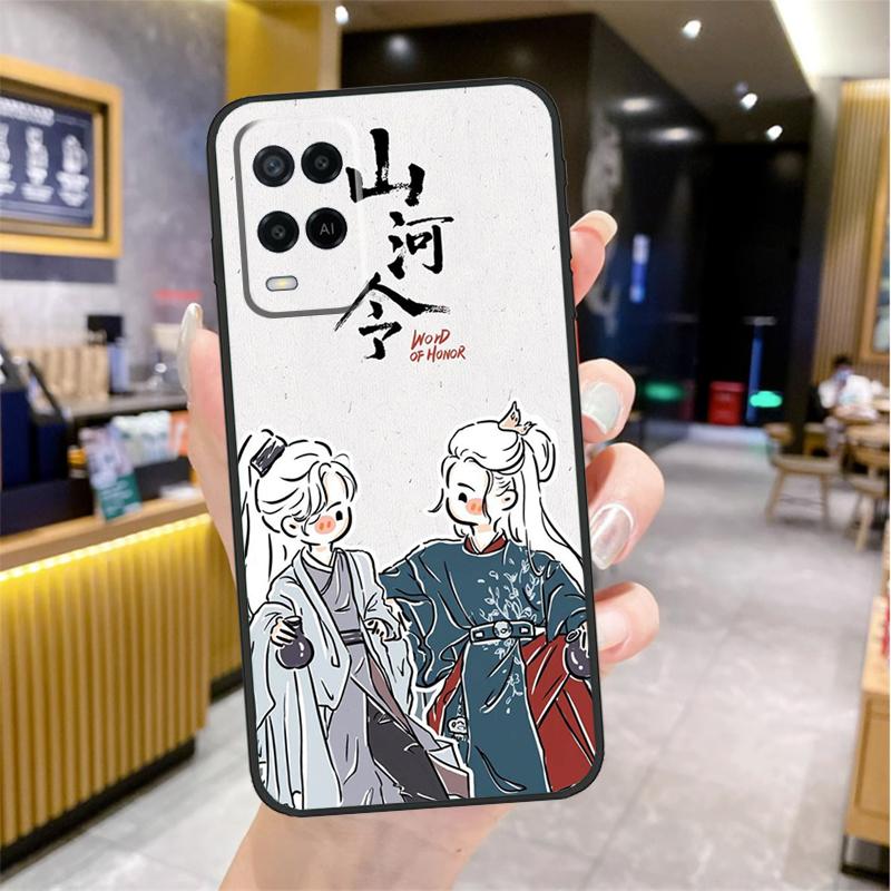 WORD OF HONOR Shan He Ling cartoon Case For Oppo A5 Pro A15 A17 A57 A77 A60 A80 A40 A18 A38 A58 A78 A98 A96 A76 A16 A94 A74 A54