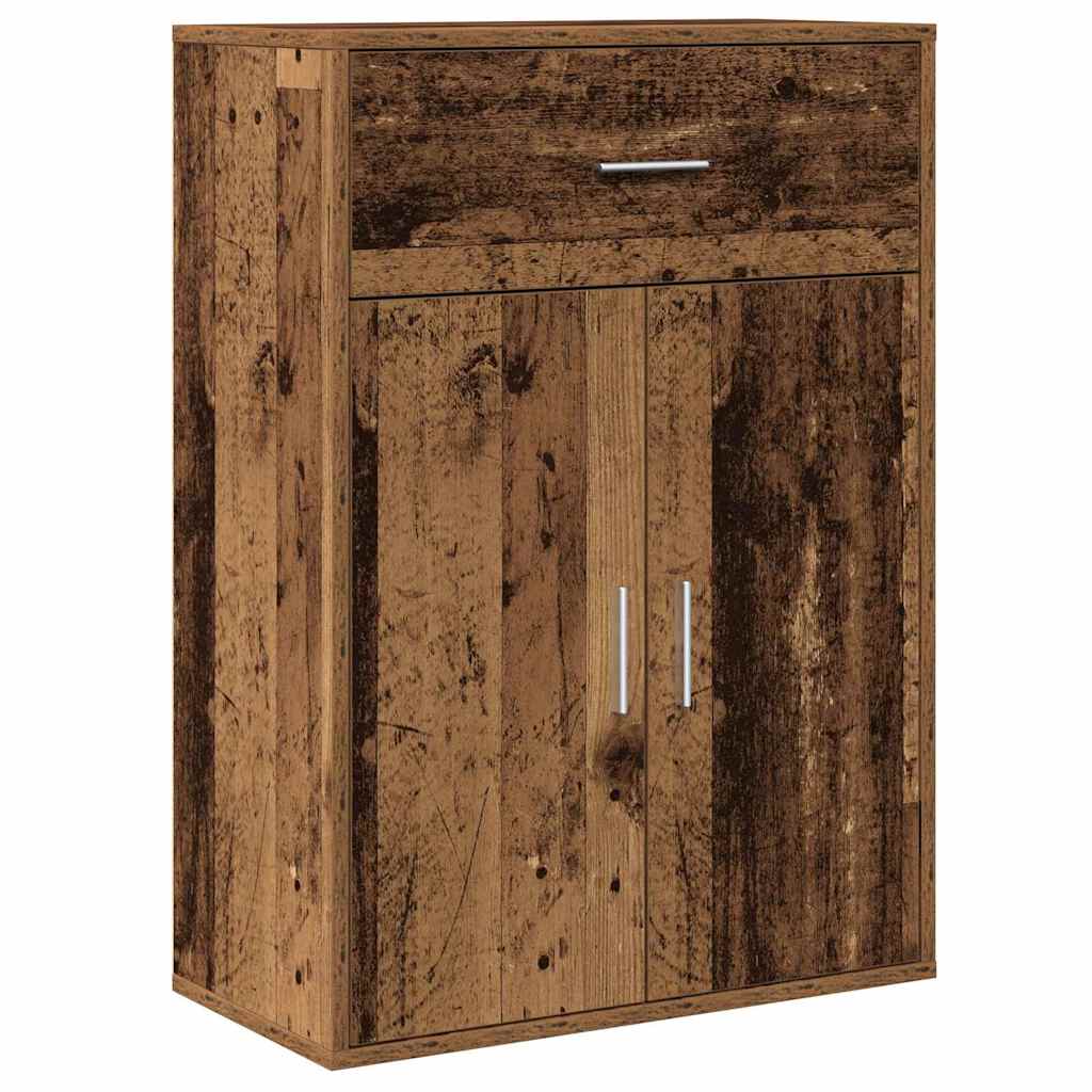 Sideboard Reclaimed Wood 60 x 30 x 84 cm Engineered Wood