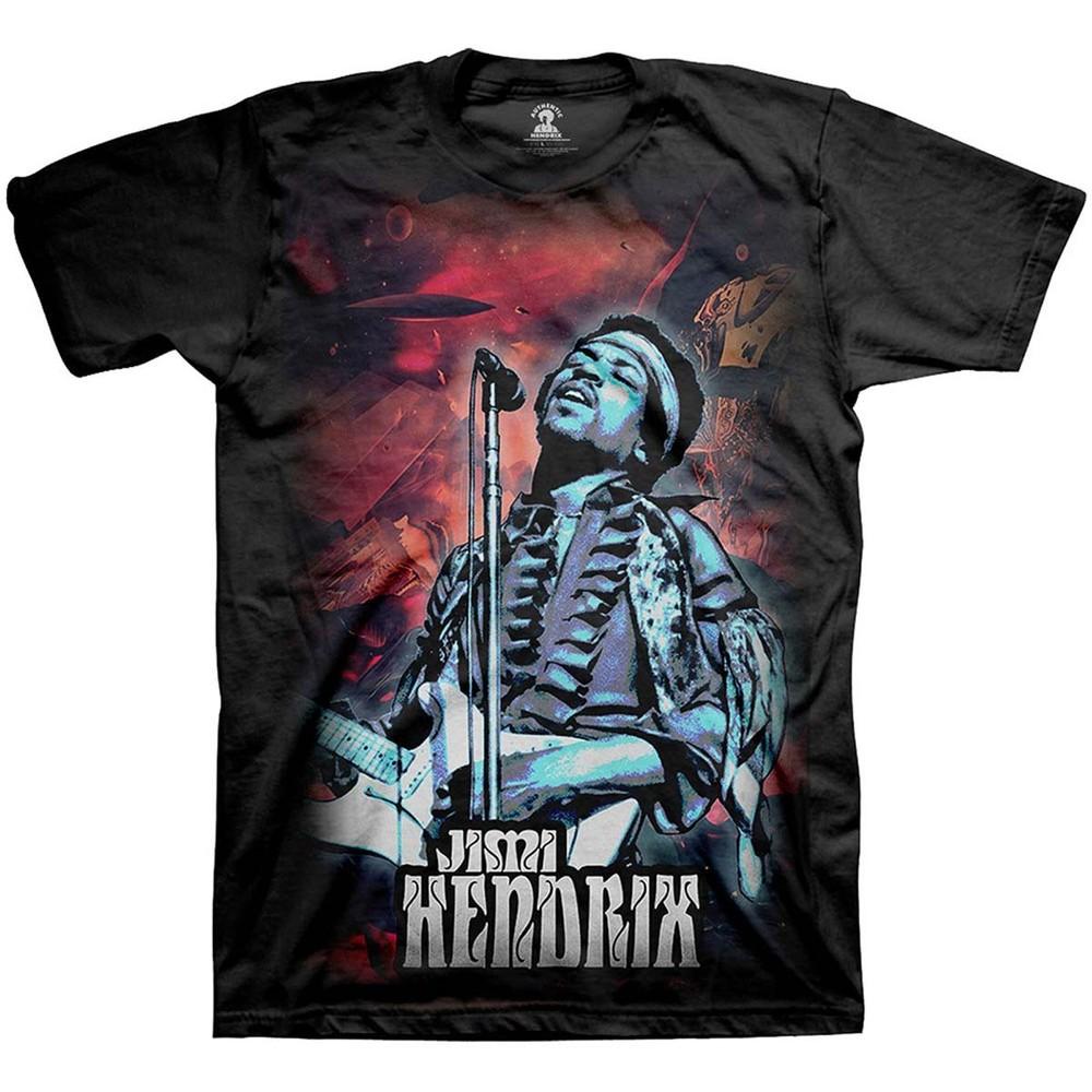 Jimi Hendrix Are You Experienced Guitar Pose 4 Official Unisex TShirt Unisex T-Shirt XL