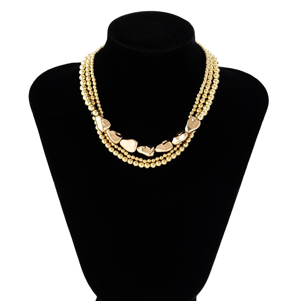 Vintage Imitation Pearl Choker Necklace for Woman Multilayer Bead Neck Chain Wedding Jewelry Party Gift