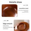 Wooden Spice Container Seasoning Jar With Spoon Jujube Wood Sugar Salt Canister Airtight Lid Kitchen Storage Bowl Home Decor