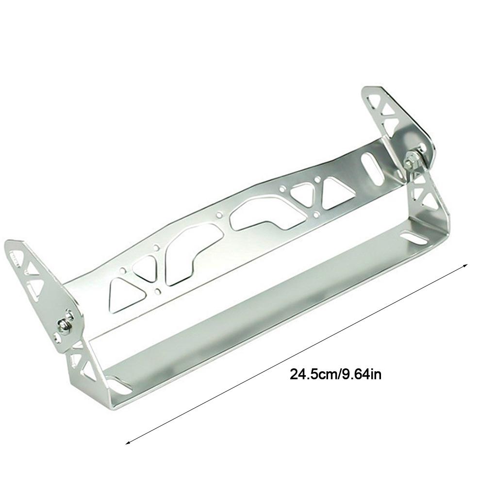 Aluminum Alloy Irregular Pattern Multicolor Standard License Plate Frames Screw Cap Metal Custom Highlight