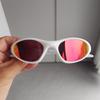 Outdoor Oval Sunglasses Men Women Retro Style Cycling Running Fishing