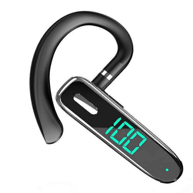 Bluetooth 5.3 Wireless Earpiece Headset Driving Trucker Earbuds Noise Cancelling