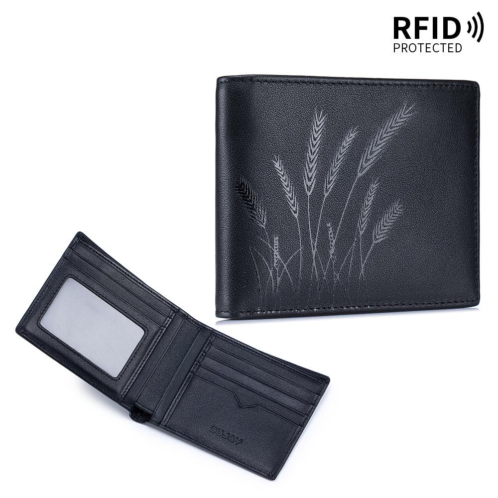 

Мужской кошелек-клипса для денег из коровьей кожи высшего слоя - Идеальный подарок для мужа или парня