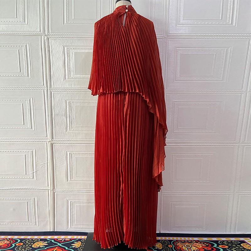 Womens Elegant Chiffon Cape Dress Batwing Sleeve A-line Long Plus Size 2025
