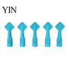 Precision Caulk Finishing Tool 5Pcs Tip Tools, Caulking Tips Set with Nozzle Adapter, Plastic Window Door Gap Filler Applicator Reusable Nozzles