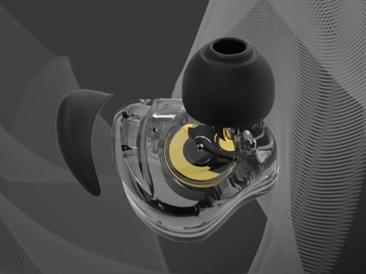 Yinyoo CCZ Melody Headphones, a Chinese-made BA+DD Mix, in-ear headphones with high noise isolation, HiFi sound quality, and 2-pin re-cableable