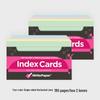 Kaisa Index Cards: Internet Celebrity Sticky Notes for Word Memory & Exam Prep