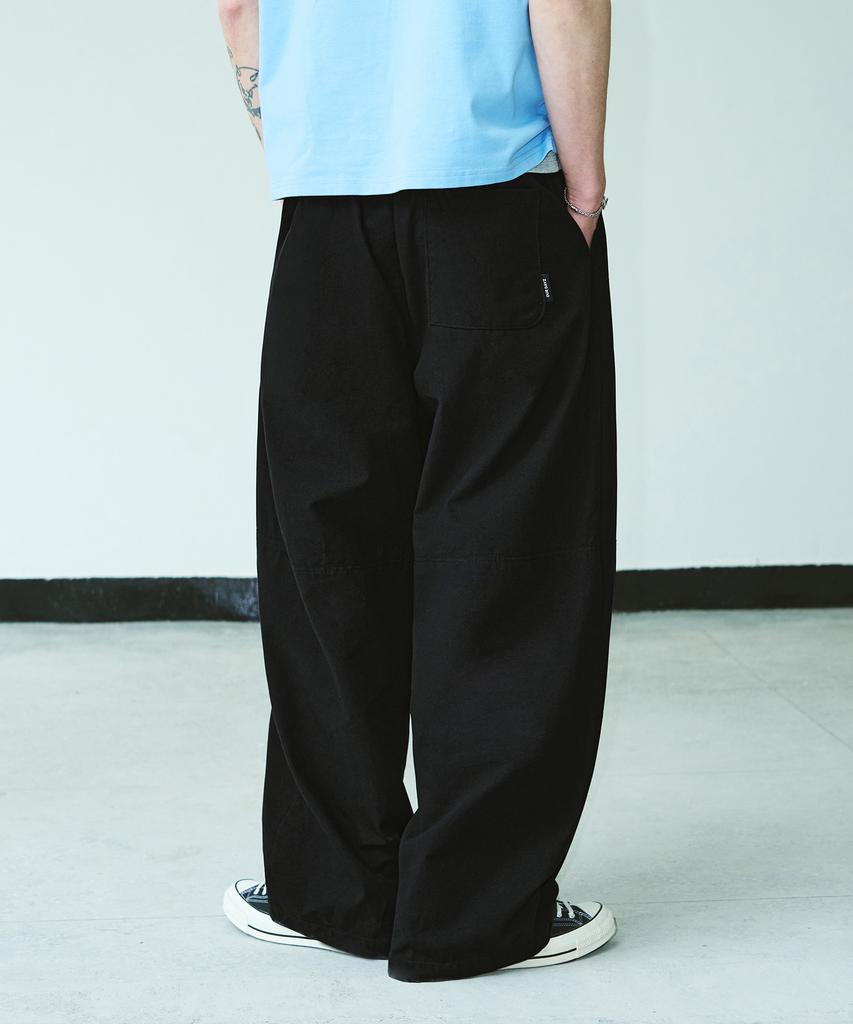 Awodeijeu Flow Linen-Like Elastic Waist Wide Pants [3 Colors]