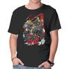 Unisex Crew Neck T-Shirt Sith Samurai Graphic Short Sleeve Casual Tee