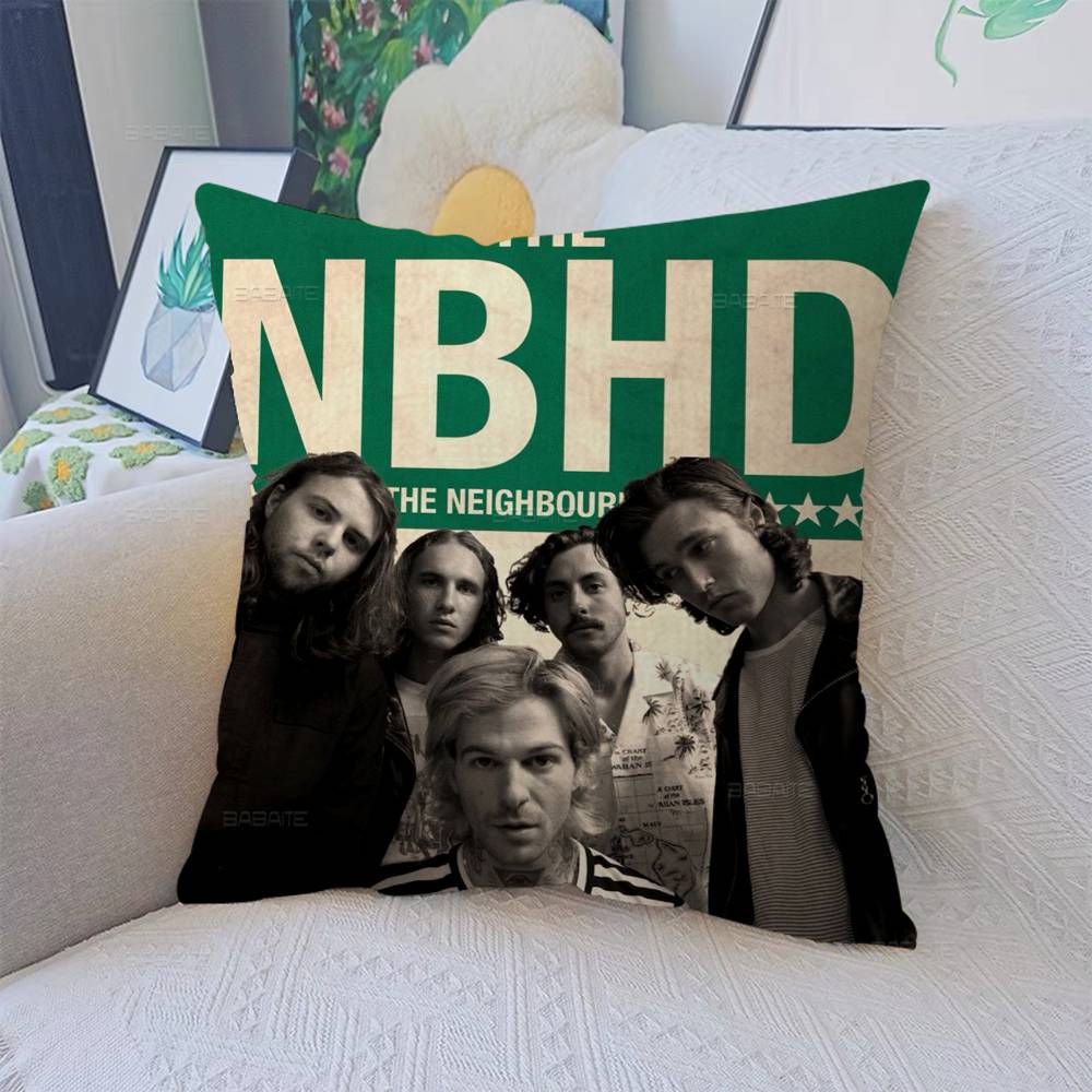 The-Neighbourhood Top Music Albums Cushion Cover Pillow Cover Decor Pillowcase Printed Cushion Case for Couch