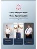 EMS Abdominal Muscle Metal Sheet Belt - Fitness & Fat Burning Exercise Device