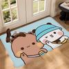 Bubu And Dudu Cute Cartoon Floor Mat Kids Room Bedroom Decoration Balcony Anti-Slip Doormat Living Room Welcome Rug