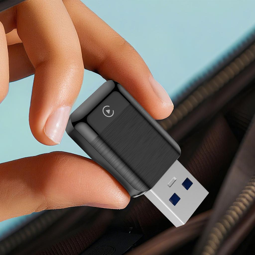 Adaptateur sans fil pour voiture Support pour Latence Connexion automatique Adaptateur filaire pour voiture vers sans fil