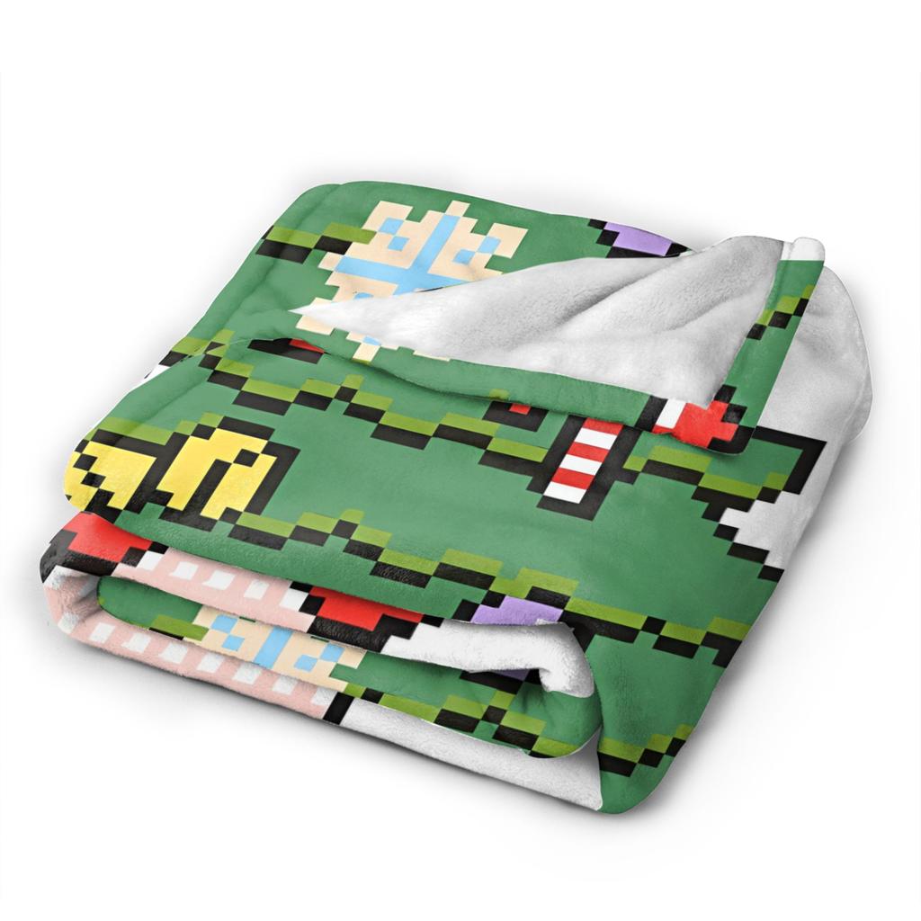 New Year Plaid & Pattern Plush Blanket Boy Girl  Flannel Throw Blanket For Couch Bed Super Soft Design Quality Bedspread Gift