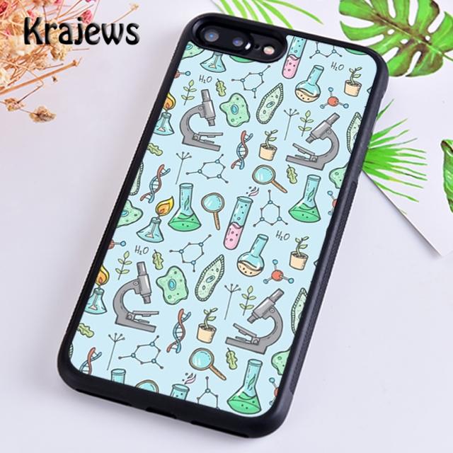 Krajews Chemistry Elements Phone Case Cover For iPhone 17 Air 16 15 14 Plus 11 12 13 Pro Max Coque Shell Fundas