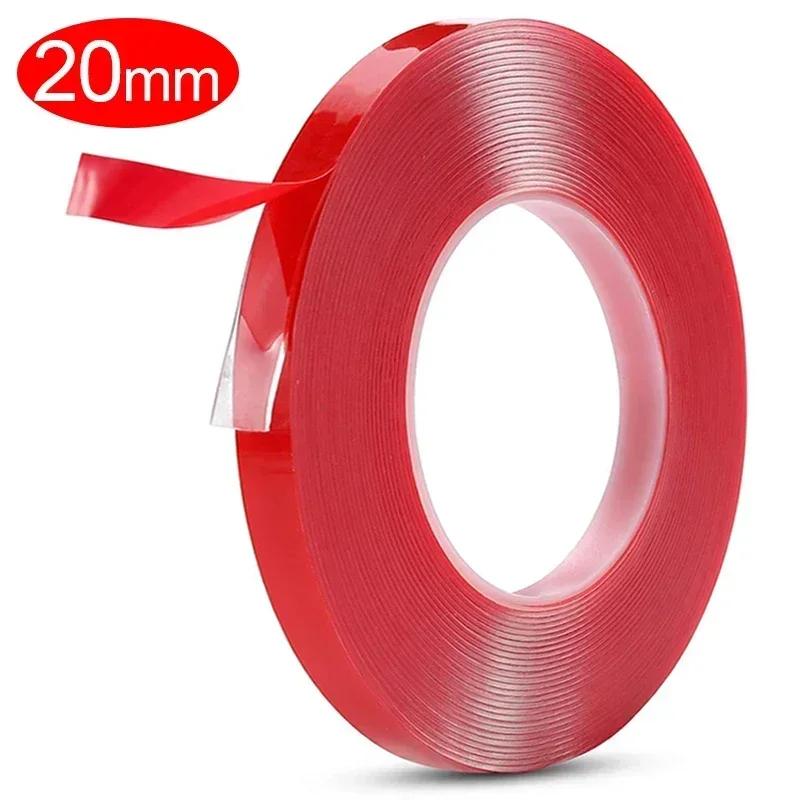 3 Meters Double Sided Adhesive Tape Acrylic Waterproof Strong Mounting Tape Strip High Viscosity Tape for Home Car Wall Stickers